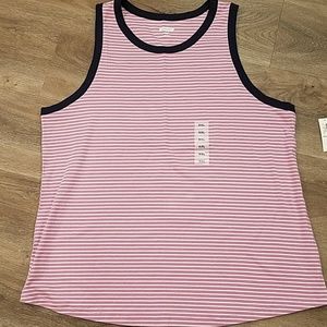 NWT! Old Navy slim fit stripe tank top.